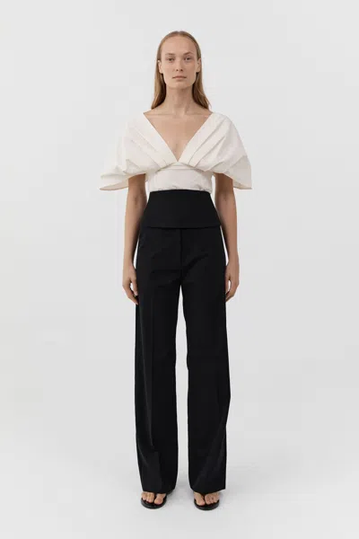 St Agni Cummerbund Carter Trouser In Multi