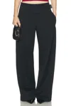 St Agni Cummerbund Pant In Black