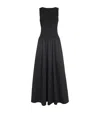 St Agni Cut-out Maxi Dress In Black