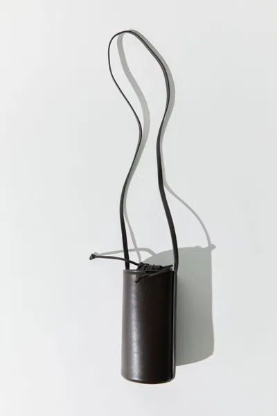 St Agni Cylinder Sling Bag In Brown