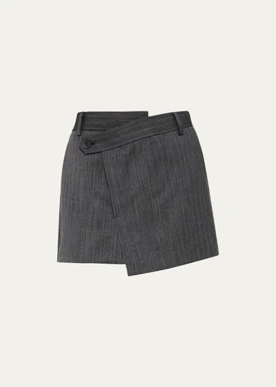 ST AGNI DECONSTRUCTED MINI SKIRT