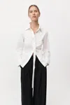 St Agni Deconstructed  Shirt In White