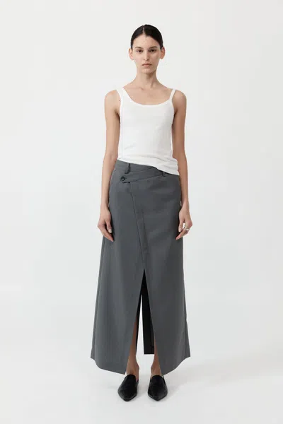 St Agni Deconstructed Waist Maxi Skirt