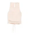 St Agni Drawstring Top In Multi