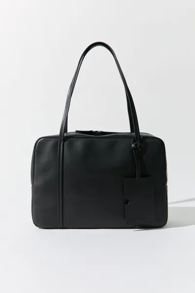 St Agni Dual Zip Bag In Black
