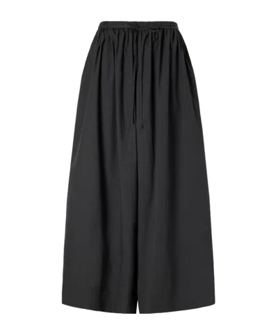 St Agni Elastic Waist Casual Pants In Black