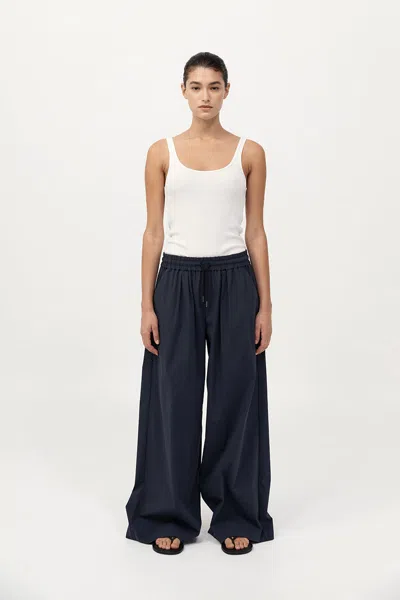 St Agni Everyday Drawstring Pants In Black