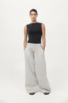 St Agni Everyday Drawstring Pants In Silver