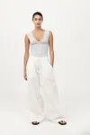 St Agni Everyday Drawstring Pants In White