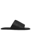 St Agni Everyday Padded Leather Slides In Black