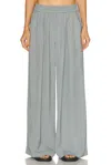 St Agni Wide-leg Everyday Trousers In Gold