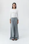 St Agni Everyday Pants In Gray