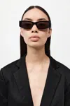 St Agni Everyday Rectangle Sunglasses In Black