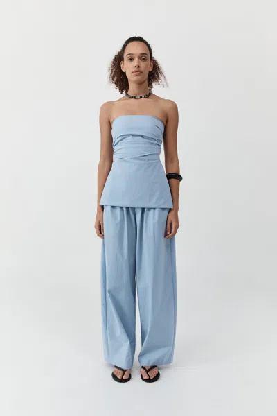 St Agni Everyday Relaxed Pants In Sky