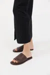 St Agni Everyday Slippers In Chocolate