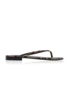 St Agni St. Agni Fine Flip Flop In Animal Print
