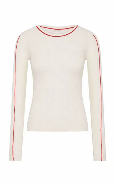 St Agni Fine Line Long Sleeve Top In Multi