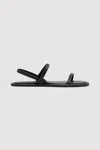 St Agni Fine Strap Sandal In Black