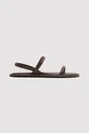 St Agni Fine Strap Sandal In Brown