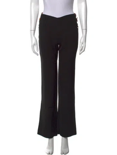 Pre-owned St Agni Flared Pants W/ Tags In Black
