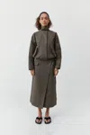 St Agni Flight Jacket In Brown