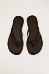 St Agni Flip Flop In Chocolate