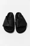 St Agni Fold Detail Slide In Black