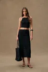 St Agni For Fwrd Doily Column Skirt