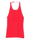 St Agni Halter Top In Red