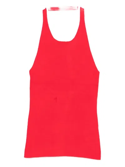 St Agni Halter Top In Red