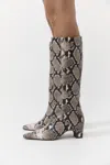 St Agni High Boot In Python