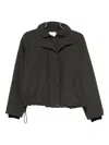 St Agni High-neck Bomber Jacket