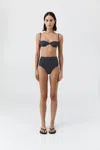 St Agni High Waisted Briefs In Gray