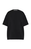 St Agni Homme Boxy Cotton T-shirt In Black