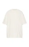 St Agni Homme Boxy Cotton T-shirt In White