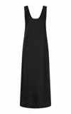 St Agni Jordan Button Up Dress In Black
