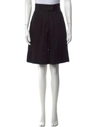 Pre-owned St Agni Knee-length Shorts In Black