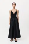 St Agni Knit Cami Dress In Black