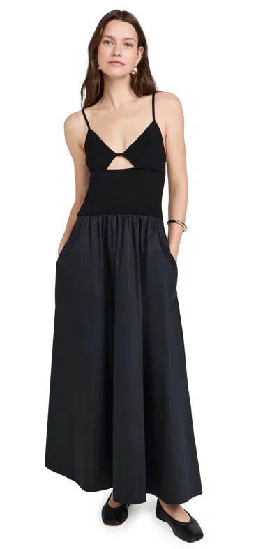St Agni Knit Cami Dress Black