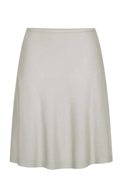 St Agni Knit Skirt In Cloud