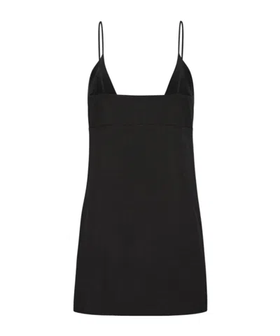 St Agni Lace-up Detail Camisole In Black