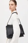 St Agni Large Soft Pillow Bag In Black