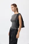 St Agni Lattice Everyday Satchel In Black