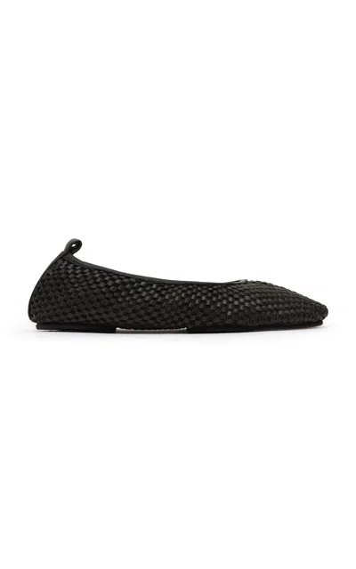St Agni Lattice Weave Ballet Flat