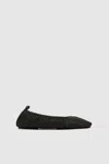 St Agni Lattice Weave Ballet Flat In Black