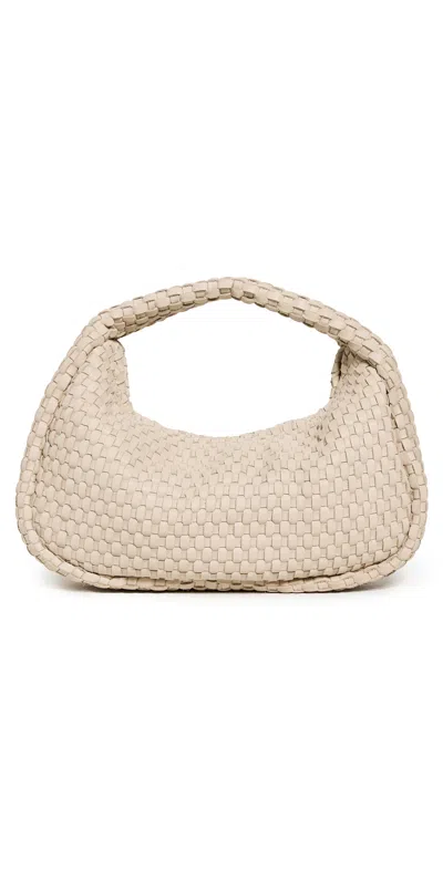 St Agni Lattice Weave Mini Bon Bon Bag Creme