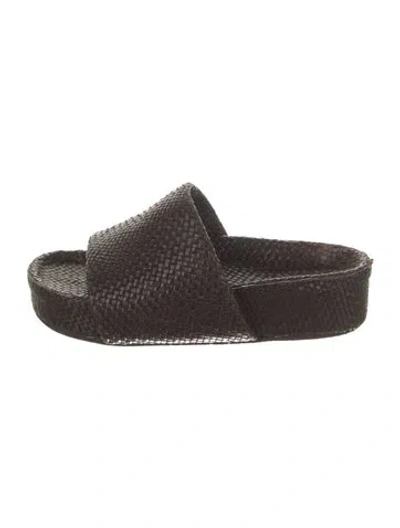 Pre-owned St Agni Leather Flats In Brown