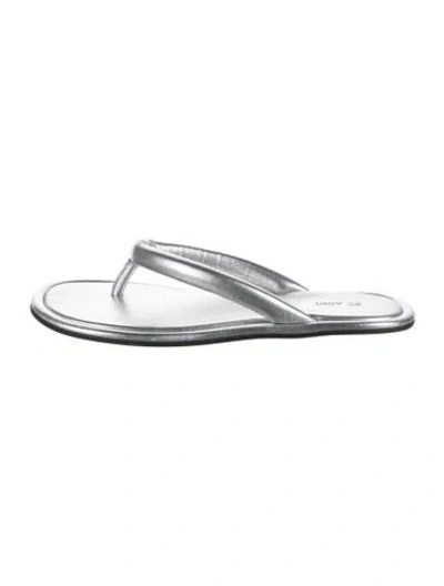 Pre-owned St Agni Leather Flip Flops