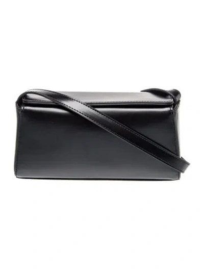 Pre-owned St Agni Leather Shoulder Bag In Blue