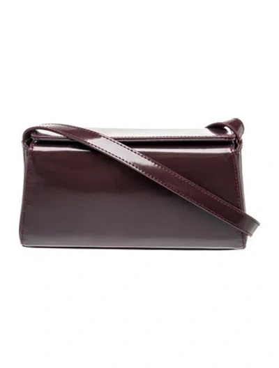 Pre-owned St Agni Leather Shoulder Bag In Blue
